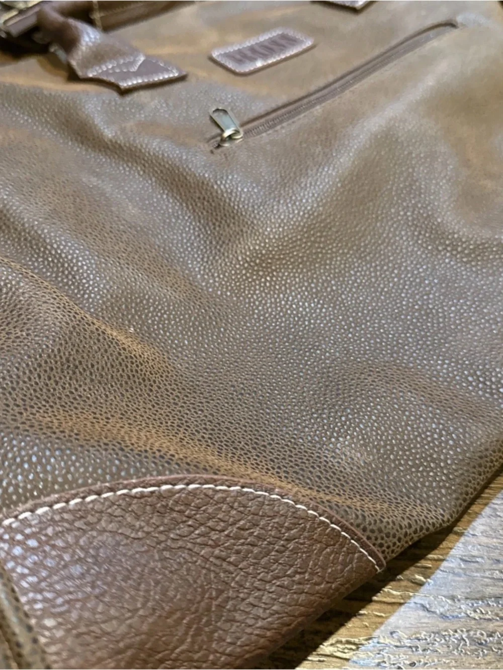 Benoss Milan Large Duffel Bag Brown 